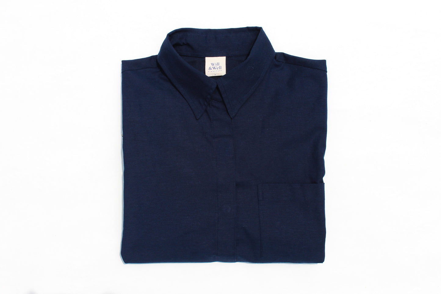 Cropped Long Sleeve Shirt