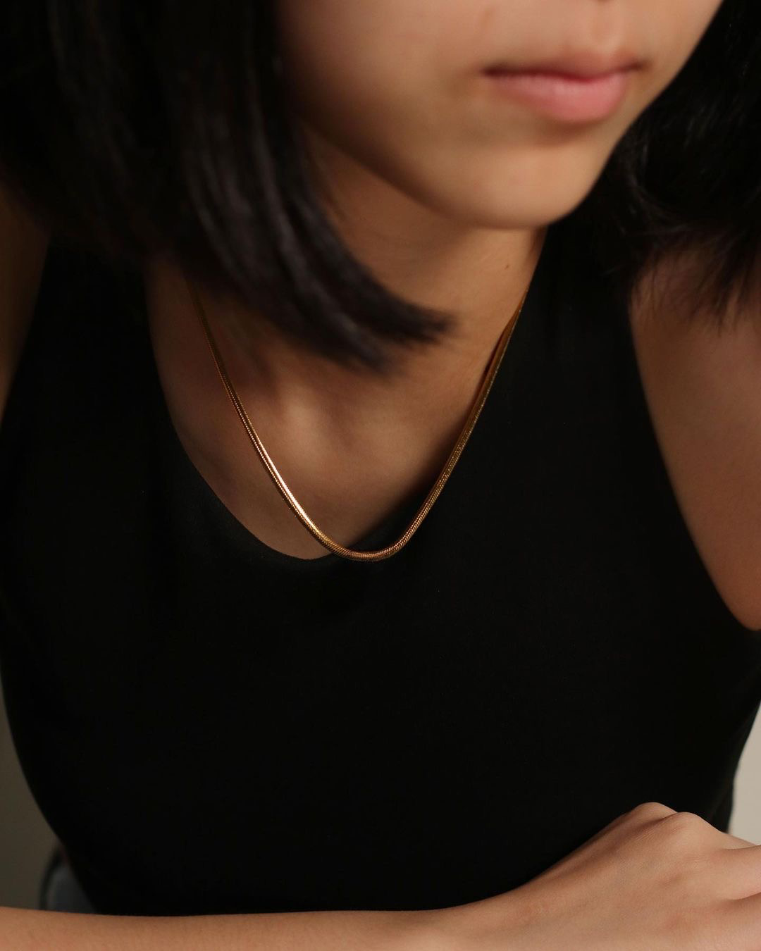 Herringbone Chain: Necklace