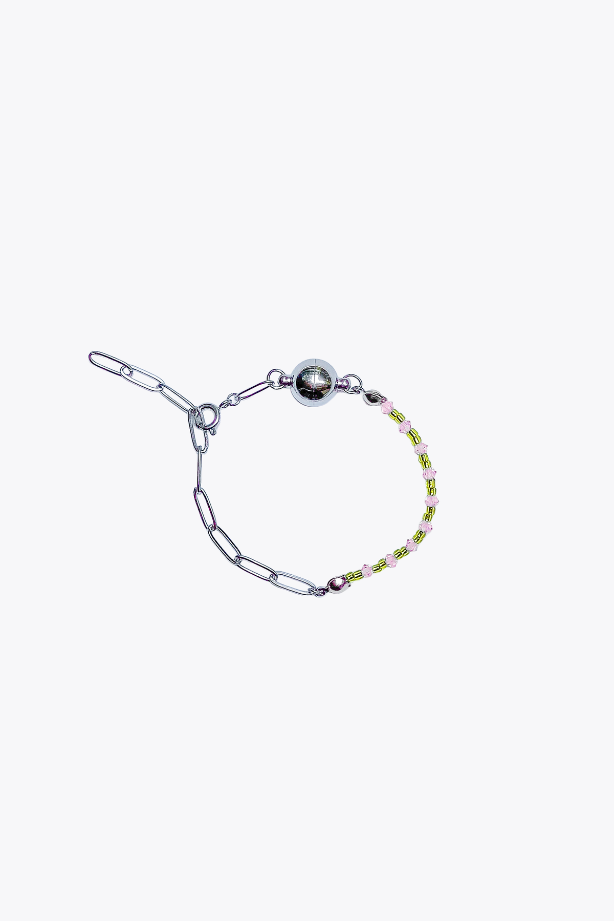 Paperclip Chain: Bracelet (Spring Meadow)