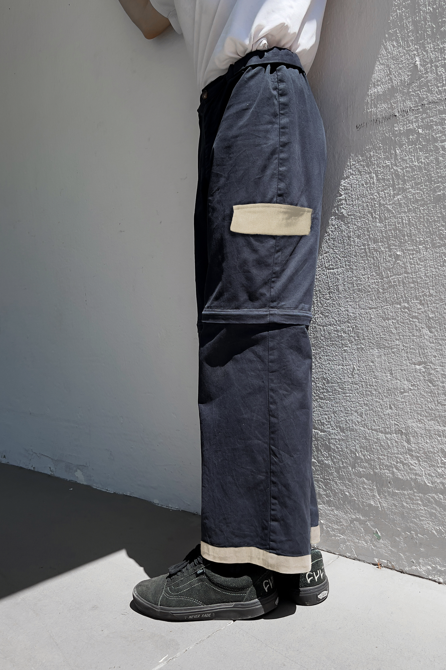 Colourblock Convertible Cargo Pants