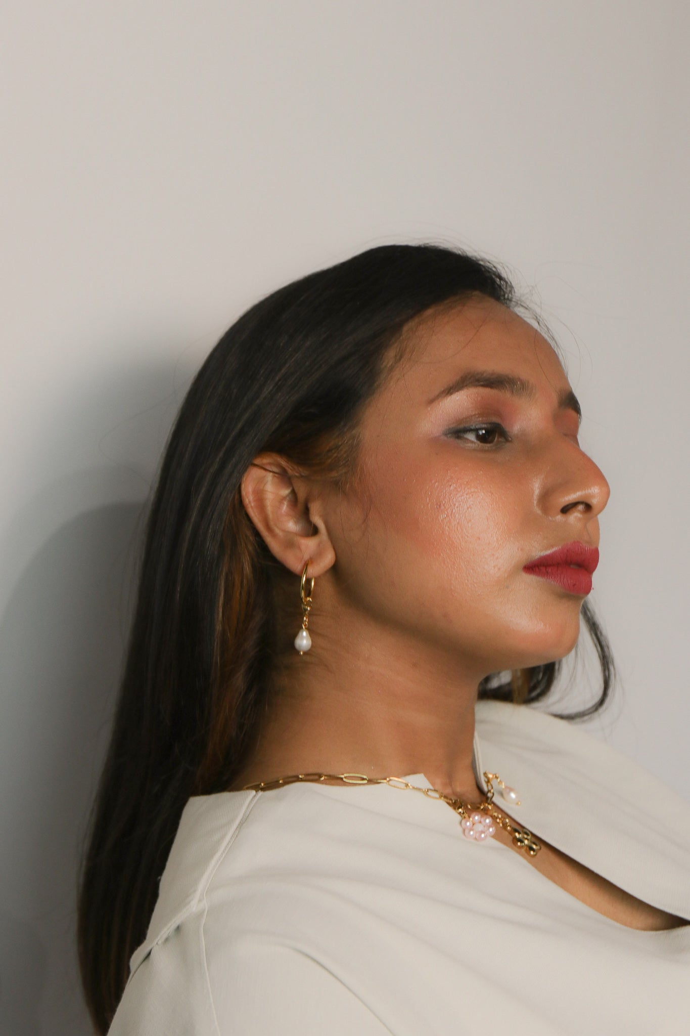 Single Charm: Mini Baroque Pearl