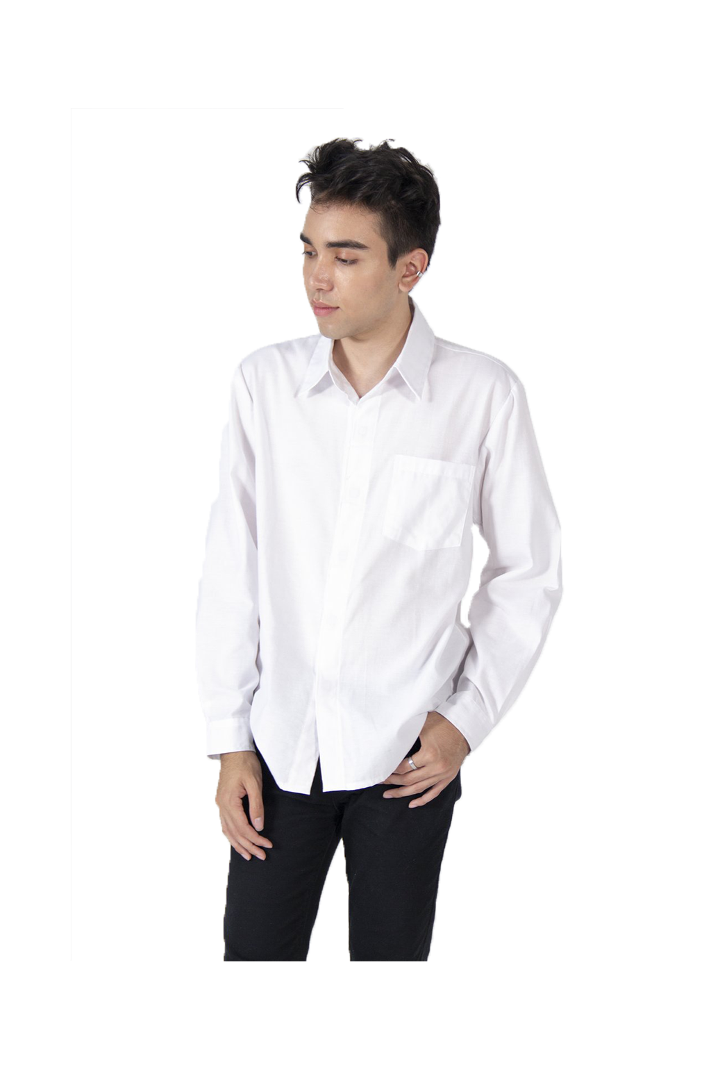 Slim-Fit Long Sleeve Shirt