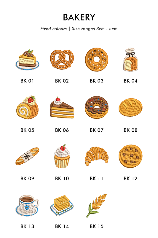 Embroidery: Bakery