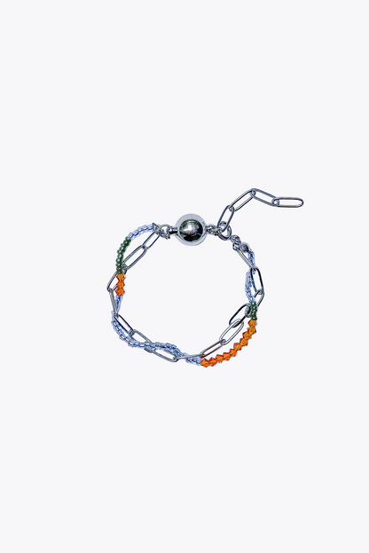 Paperclip Chain: Bracelet (Morning Glory)