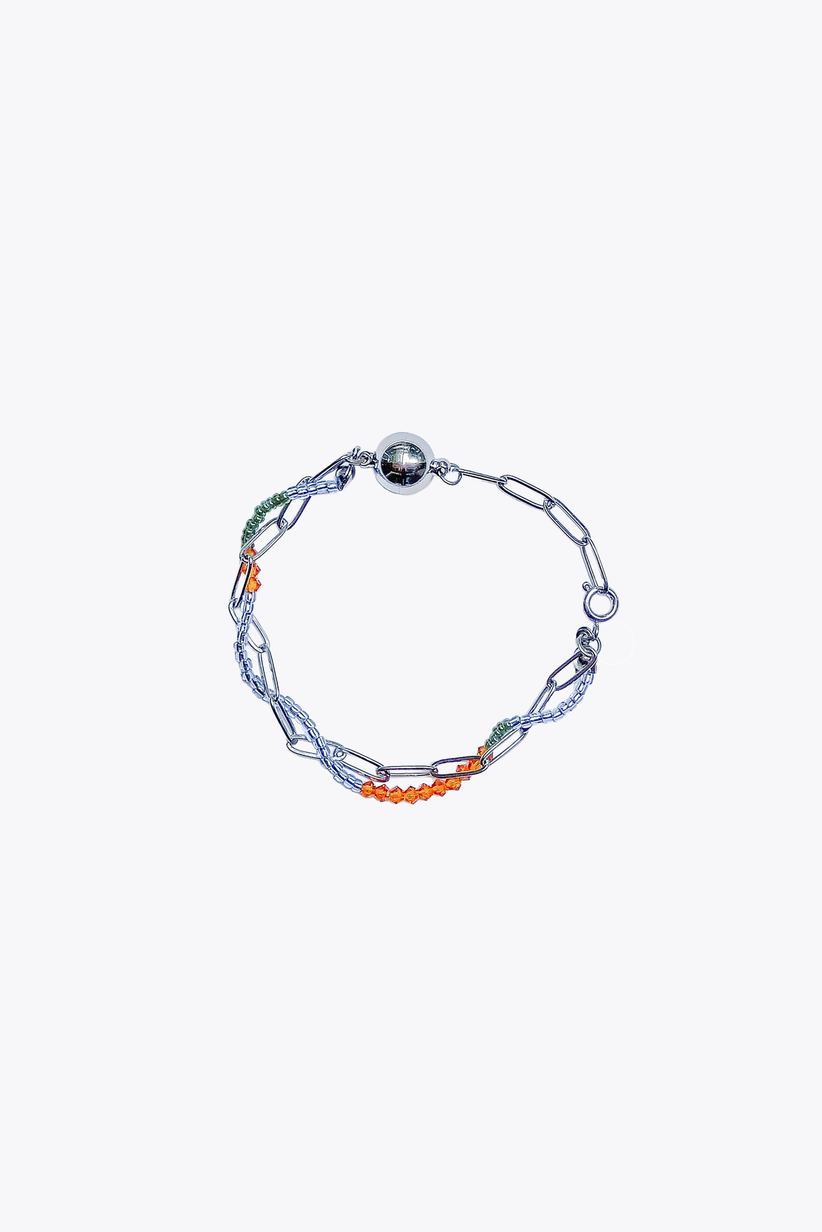 Paperclip Chain: Bracelet (Morning Glory)