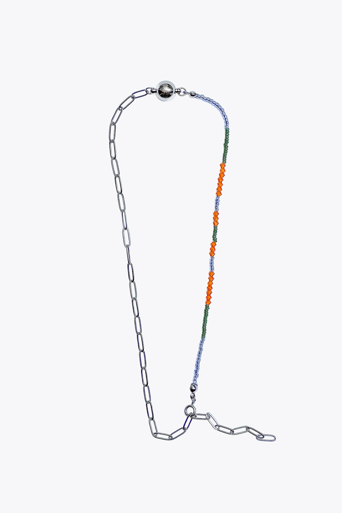 Paperclip Chain: Necklace (Morning Glory)