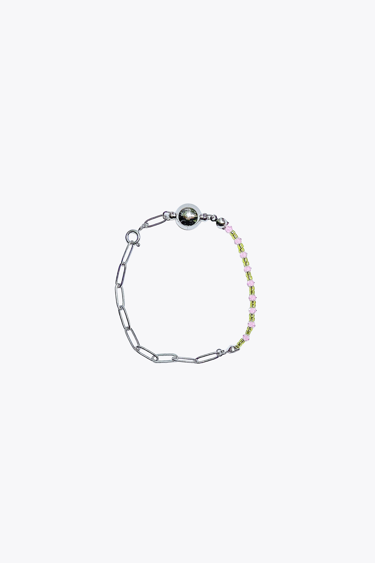 Paperclip Chain: Bracelet (Spring Meadow)