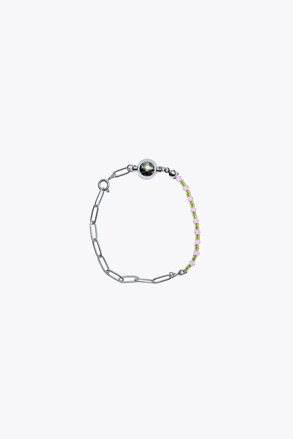 Paperclip Chain: Bracelet (Spring Meadow)