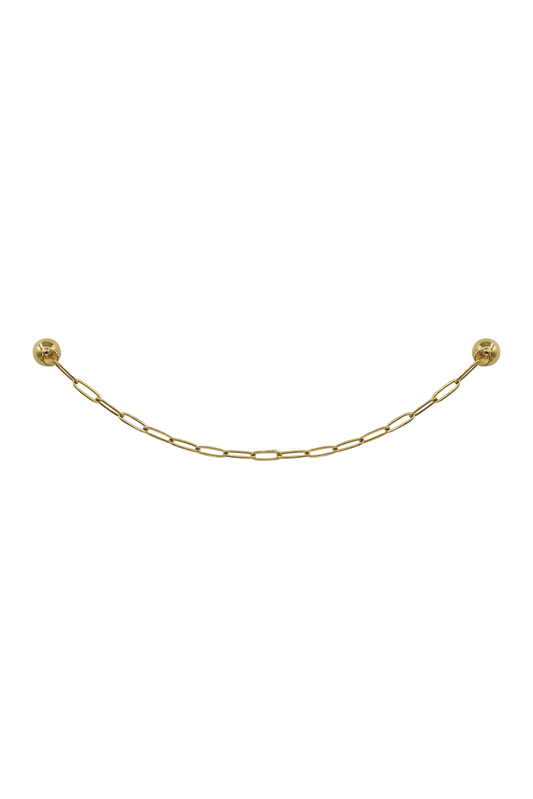 Chunky Oval Chain: Bracelet