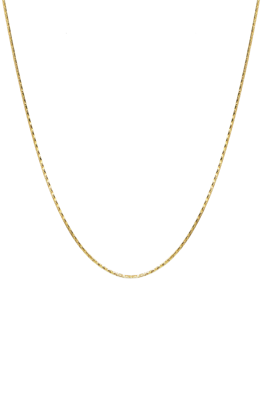 Flat Braided Chain: Necklace